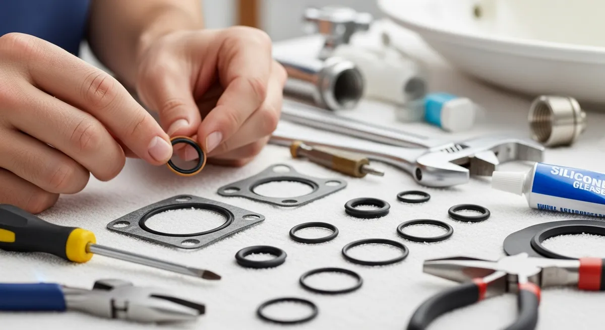 Anleitung zum Reparieren von beschädigten Dichtungsringen