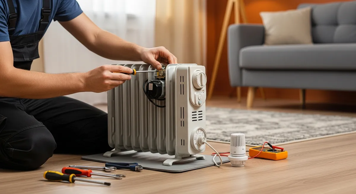 Anleitung zum Reparieren von elektrischen Heizkörpern