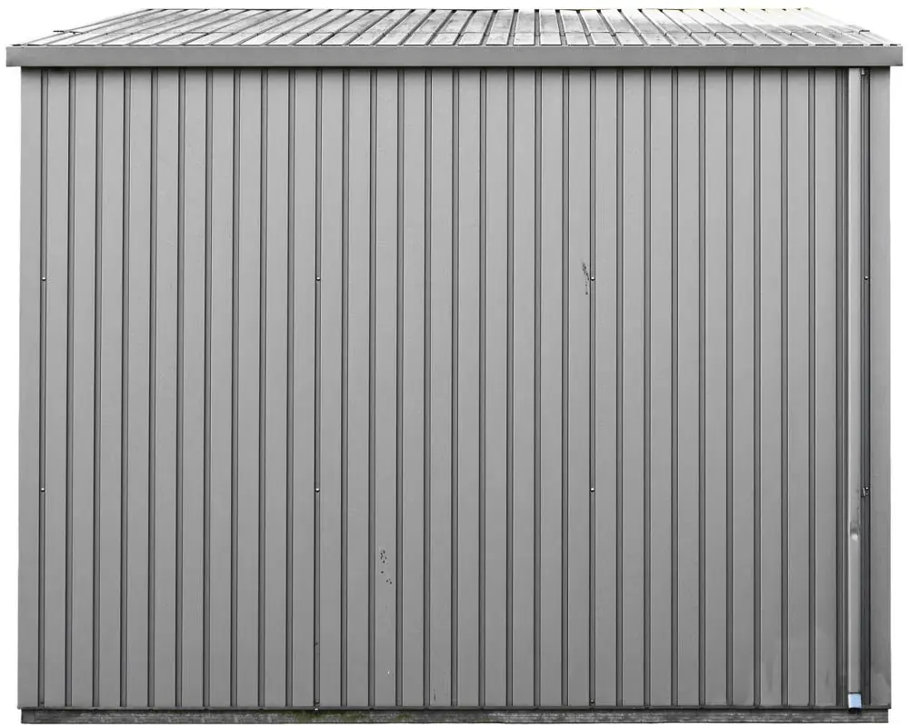 Geräteschuppen aus Metall: Warum das Blech von innen schwitzt und was dagegen hilft