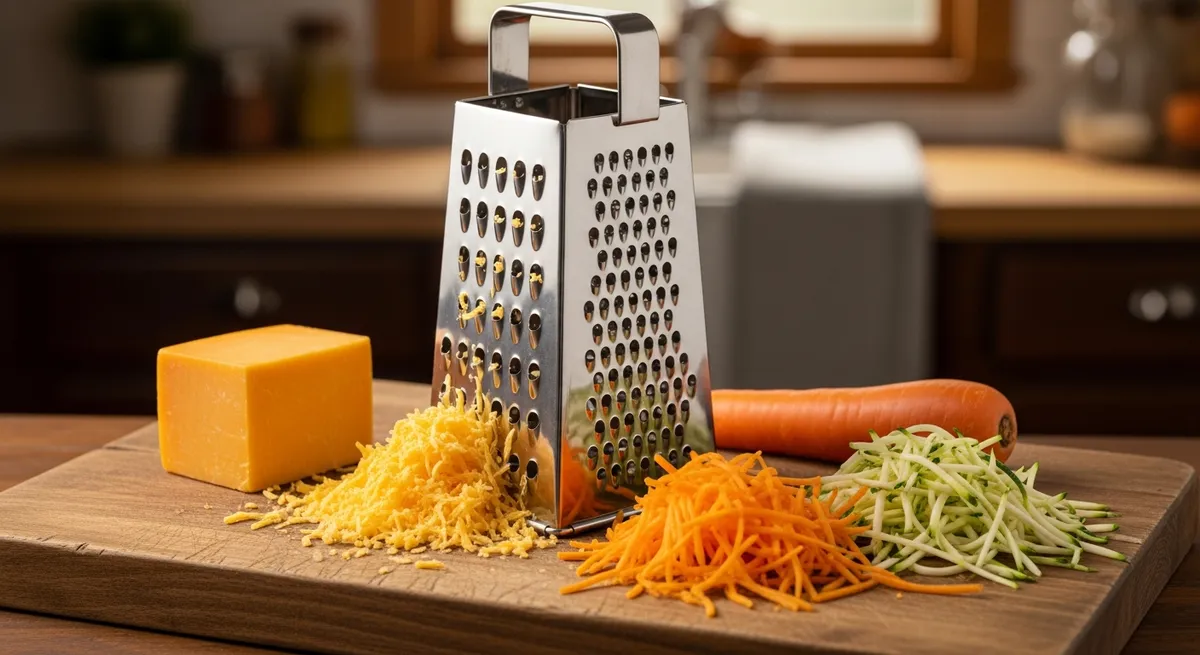 Die Küchenreibe - unverzichtbarer Küchenhelfer