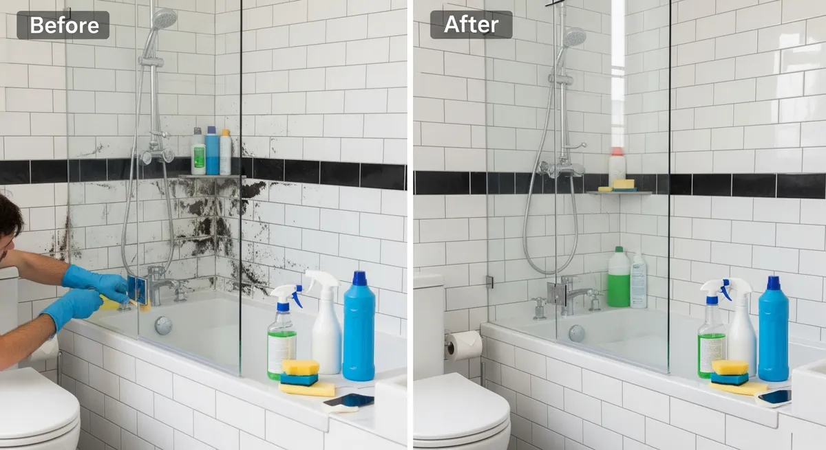 Schimmelflecken entfernen