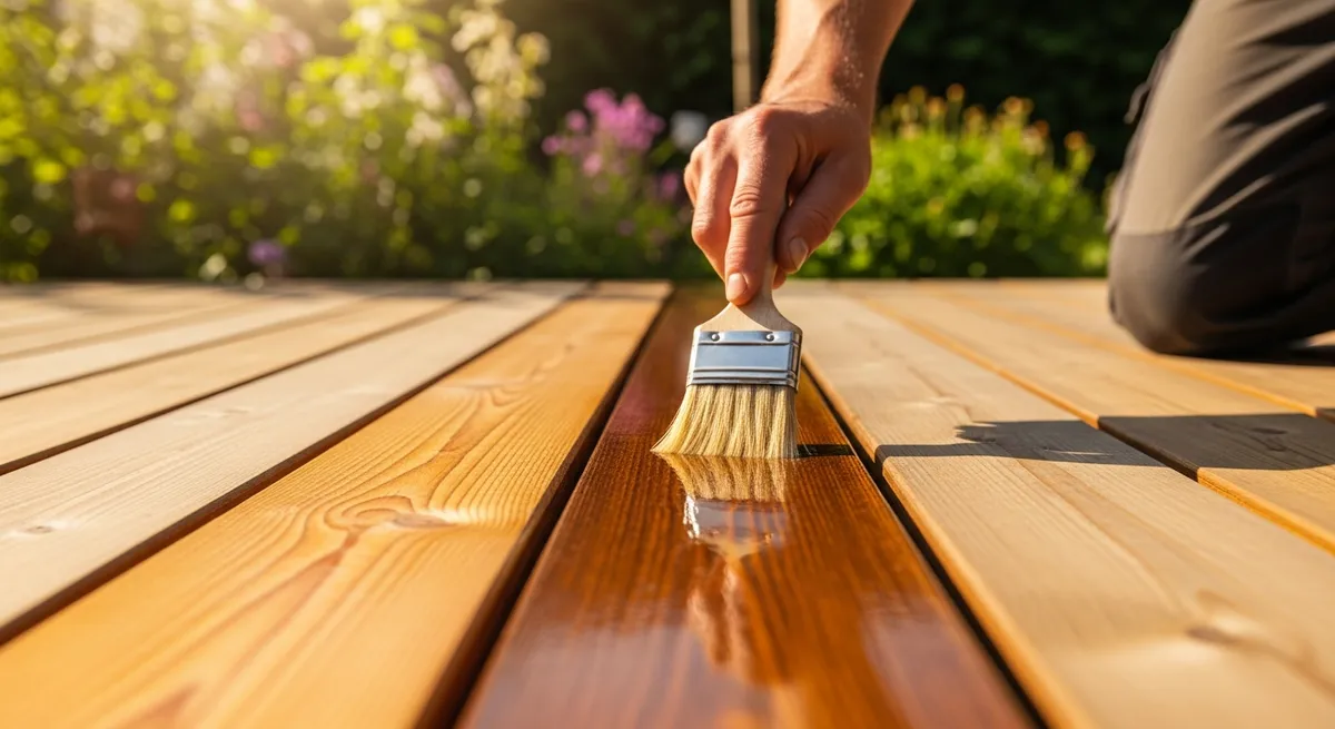 Terrassenöl - zur Pflege von Holz